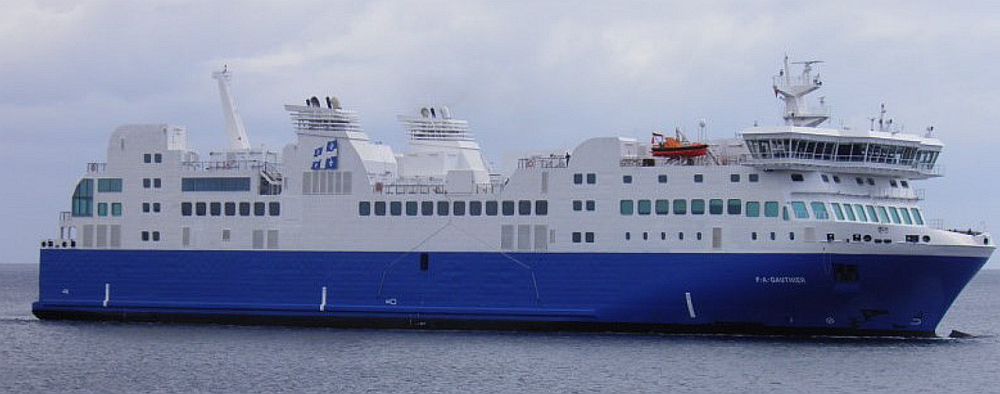 The ferry <em>F.-A.-Gauthier</em>