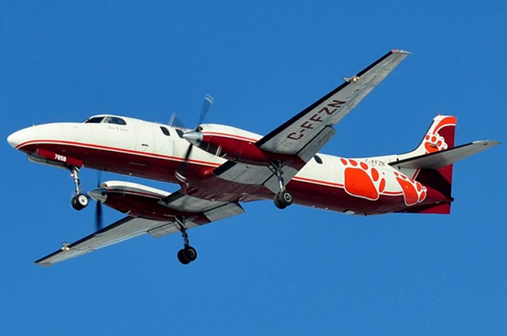 A photo of the accident aircraft (Source: Bearskin Airlines)