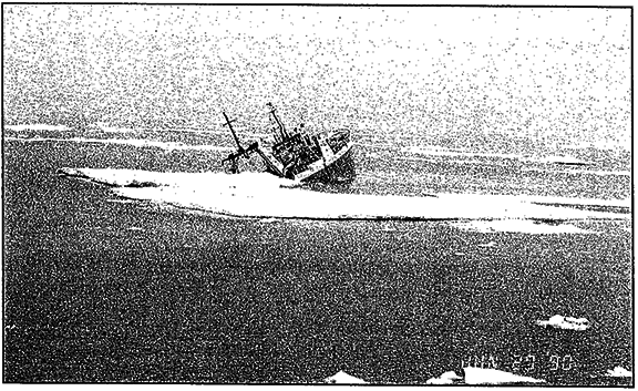 Image 5 of the sinking of the NORTHERN OSPREY