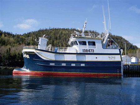 Photo 1. The small fishing vessel Ryan's Commander