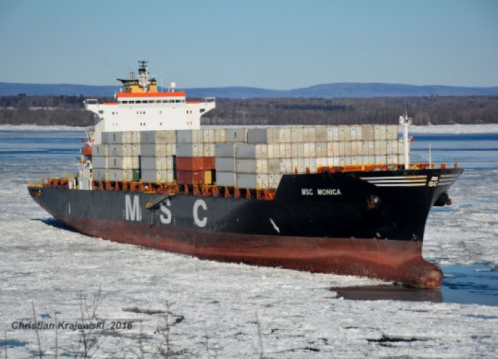 Container vessel MSC Monica