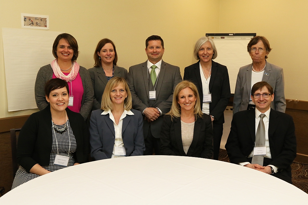 Photo of TSB facilitators with TSB Chair Kathy Fox