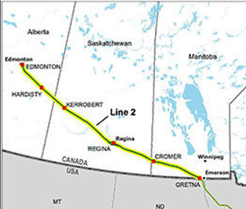Enbridge Line 2 pipeline