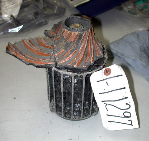 Recovered fan - Exhibit 1-11297 - impeller hub