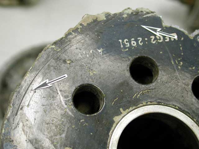 Recovered fan - Exhibit 1-2467 - top of motor housing