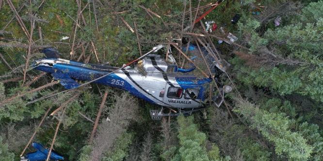 Figure 2. Lieu de l’accident (Source : Gendarmerie royale du Canada)